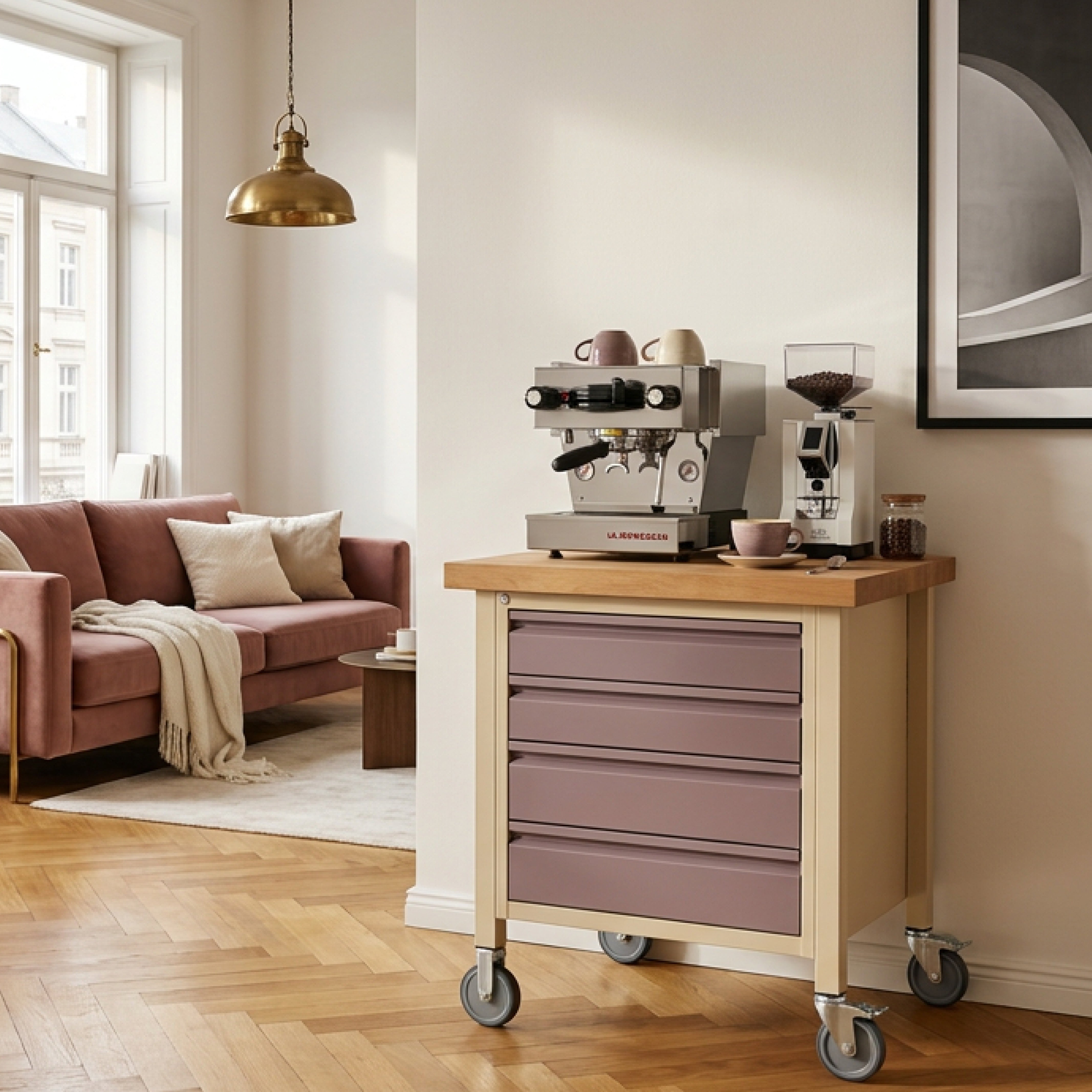 #farbe_creme/dirty violett - RAL1015 hellelfenbein/RAL 4009 pastellviolett