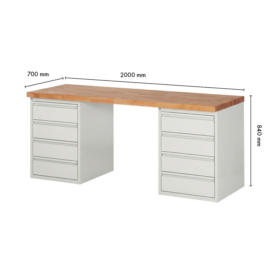 THE WORKBENCH 1 - Vali Limited Edition - Werkbank & Schreibtisch