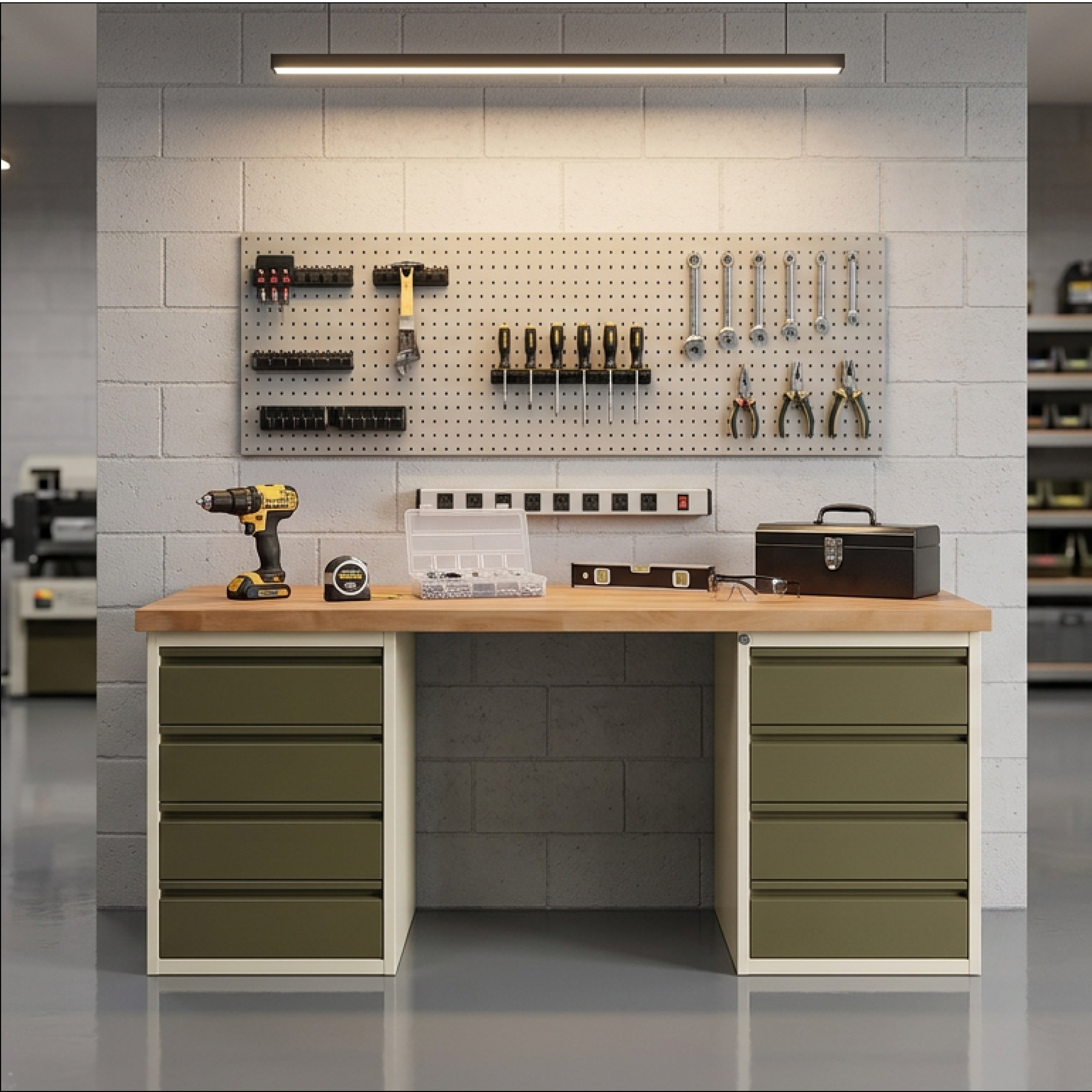 #farbe_creme/dirty green - RAL1015 hellelfenbein/RAL 7008 khakigrau