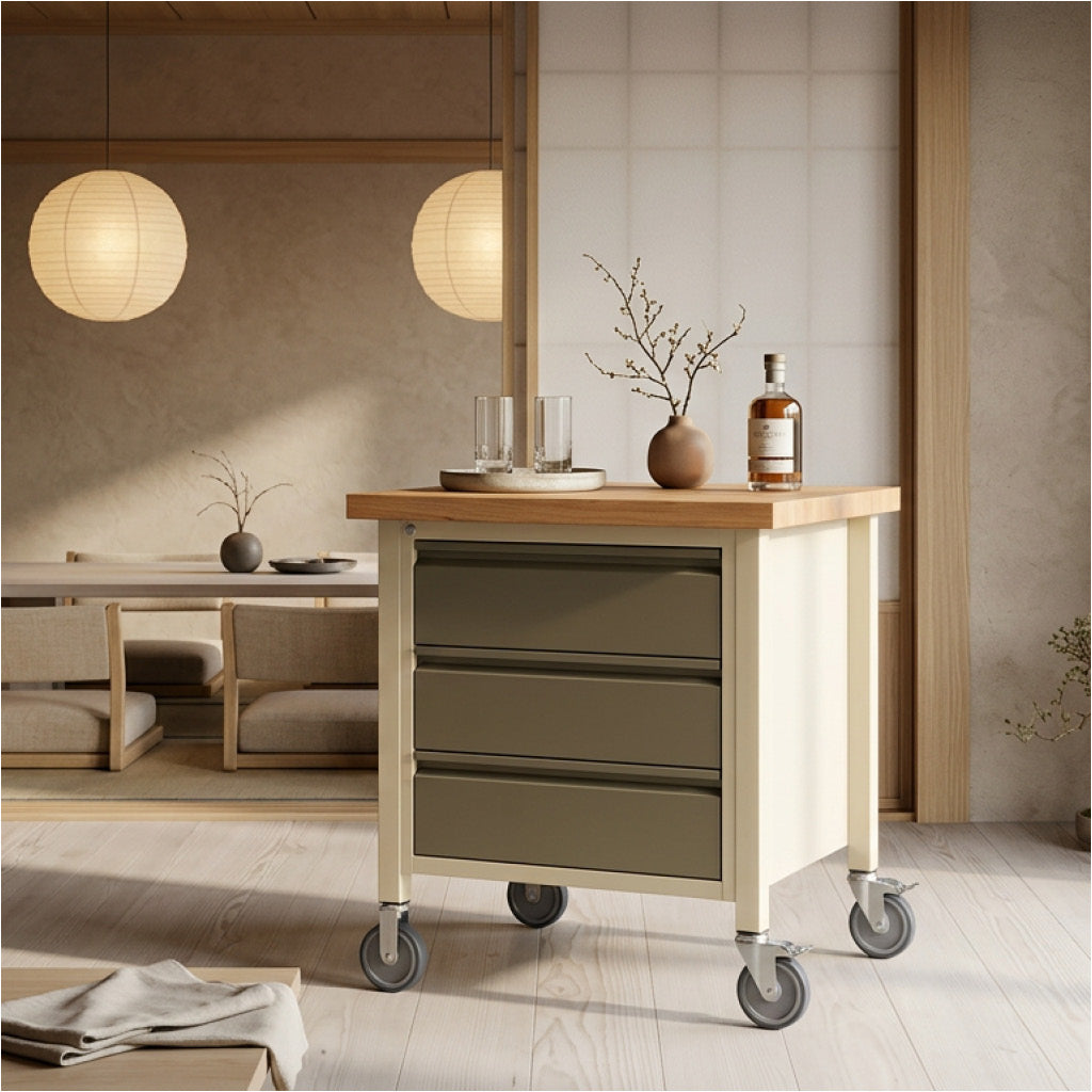 #farbe_creme/dirty green - RAL1015 hellelfenbein/RAL 7008 khakigrau