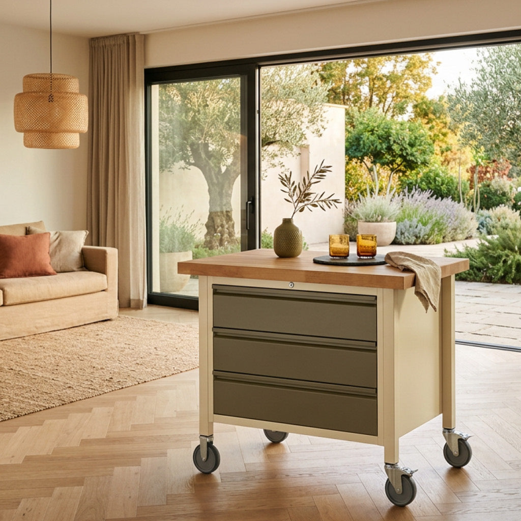#farbe_creme/dirty green - RAL1015 hellelfenbein/RAL 7008 khakigrau