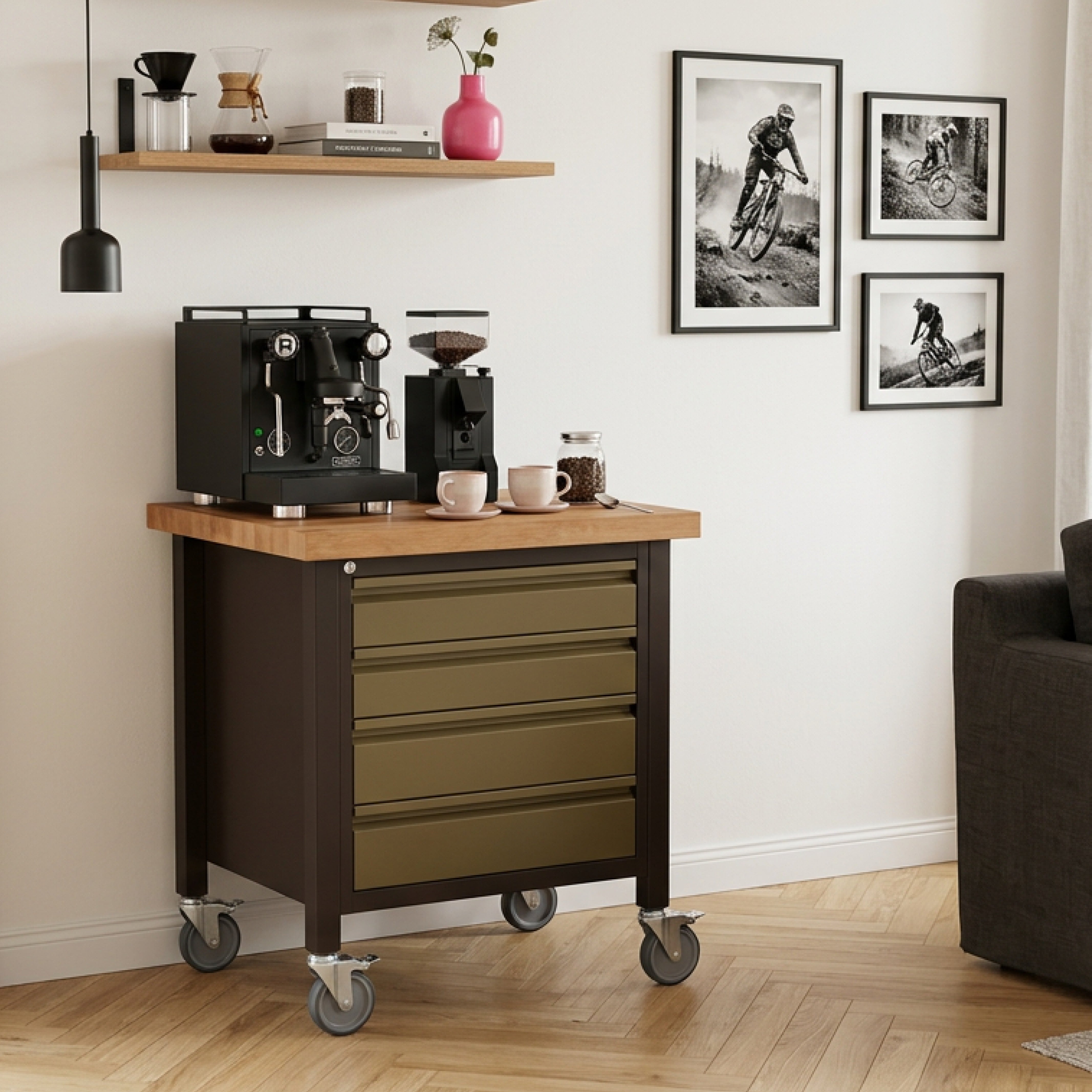 #farbe_dirty black/dirty green - RAL8019 graubraun/RAL 7008 khakigrau