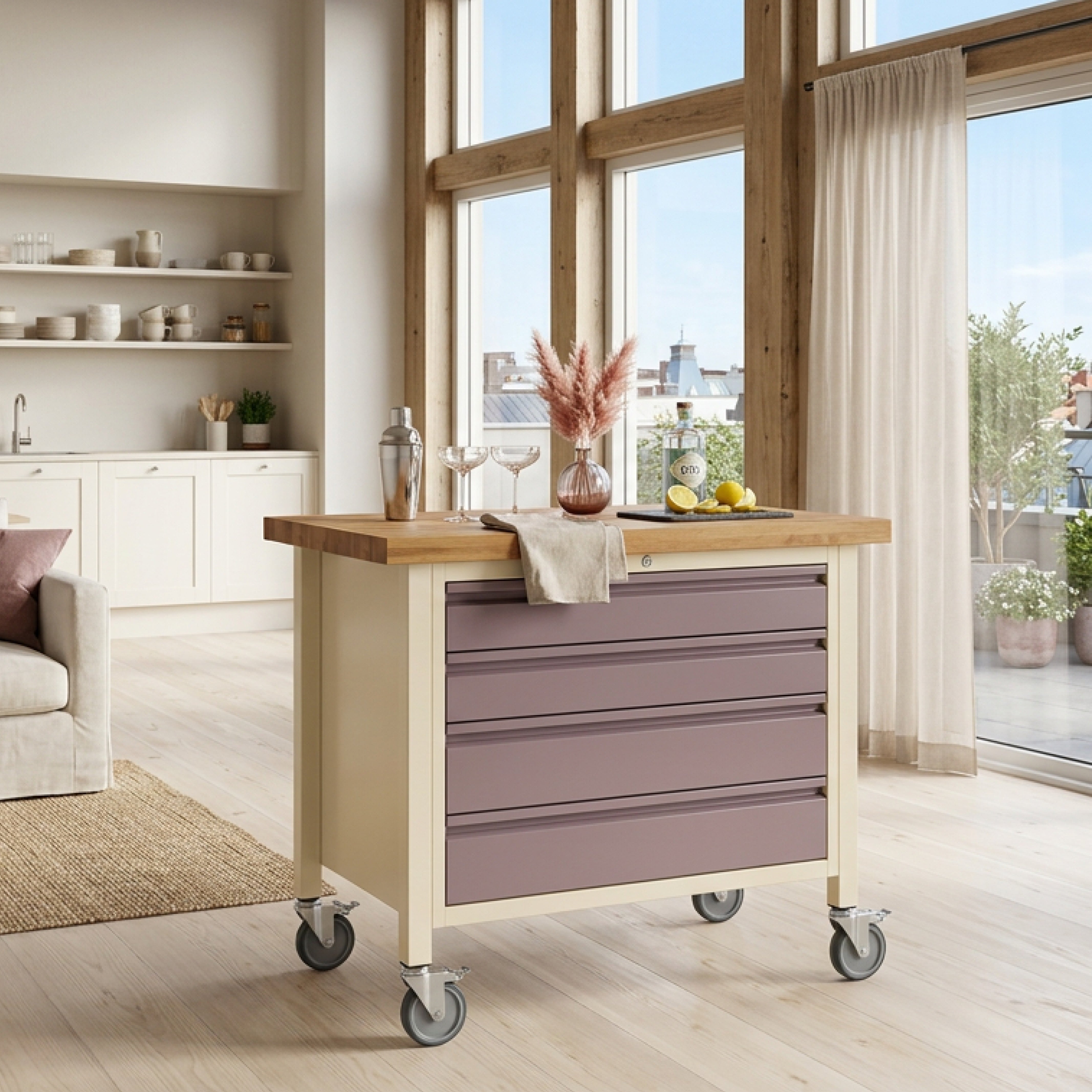#farbe_creme/dirty violett - RAL1015 hellelfenbein/RAL 4009 pastellviolett